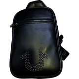 Crossbody True Religion Negra Hombre