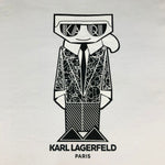 Playera Karl Lagerfeld Paris Blanca Hombre