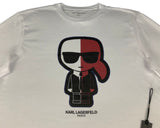 Playera Karl Lagerfeld Paris Blanca Hombre