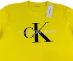 Playera Calvin Klein Amarilla Hombre