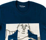 Playera True Religion Azul Hombre